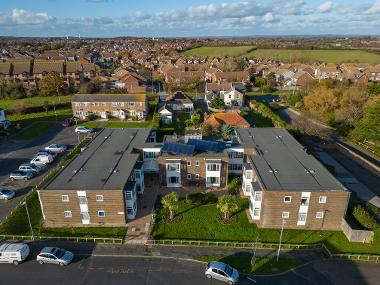 Aerial image of Roxburgh Court 