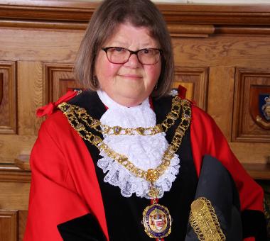 Cllr Candy Vaughan, Mayor of Eastbourne