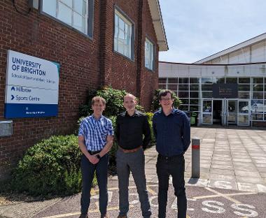 Nick Harvey, Duncan Kerr and Cllr Stephen Holt