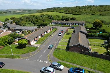 Aerial view of Chichester Close 