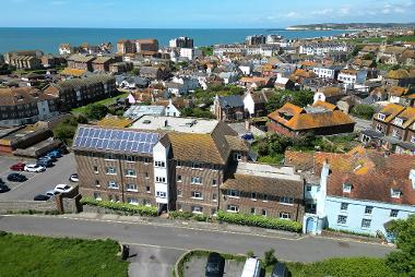 Aerial view of Seaford House