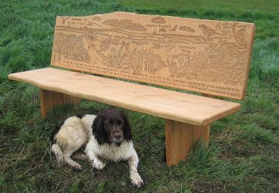 Example Green Space bench