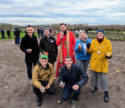 Lewes Petanque piste launch