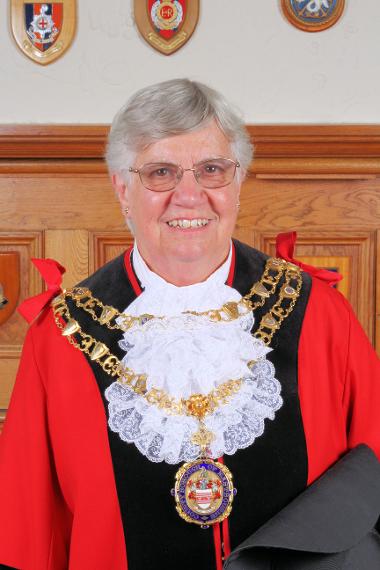 Mayor of Eastbourne, Councillor Margaret Bannister