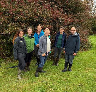 Natural flood management partners Hoath Wood