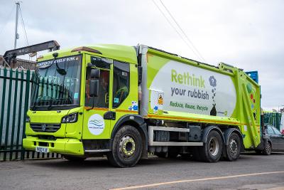 LDC refuse truck