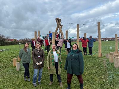 Walmer Road  Play Area Group Picture